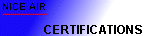 Certifications